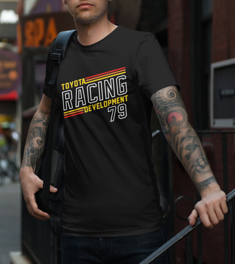 TRD Toyota Racing Development 79 Racing Stripe Logo T-Shirt