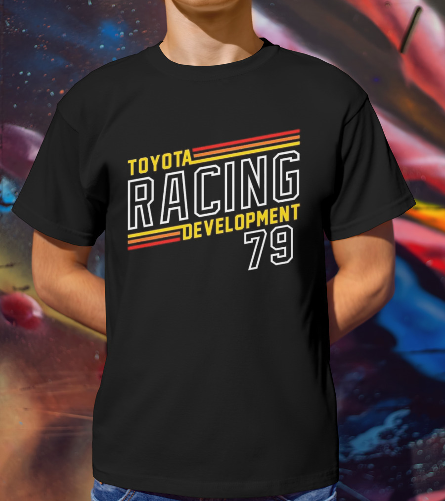 TRD Toyota Racing Development 79 Racing Stripe Logo T-Shirt