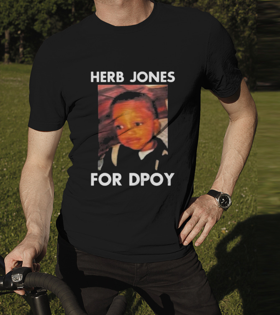 Herb Jones For DPOY Retro Style Photo T-Shirt