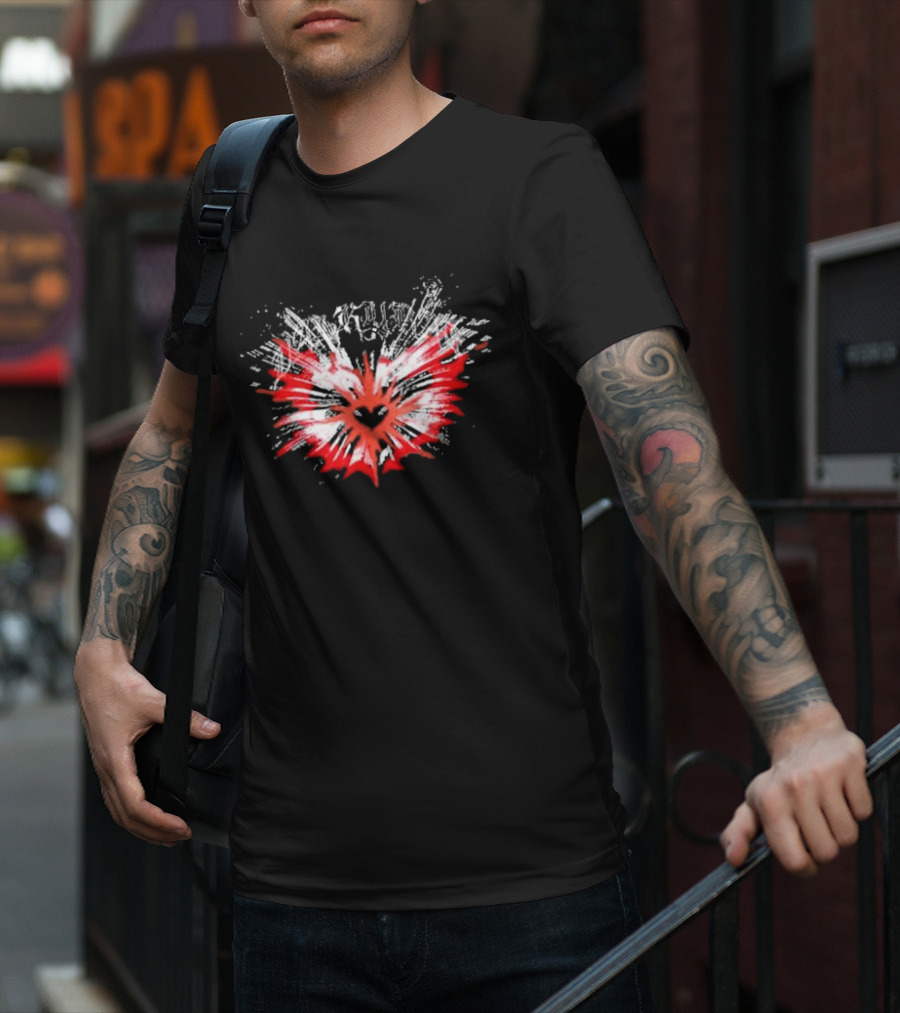 Valkyrae XO Team Liquid Black Heart Wings T-Shirt
