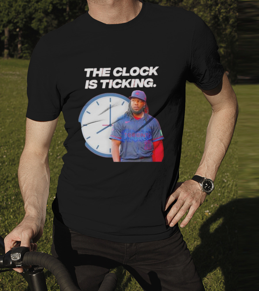 Vladimir Guerrero Jr Toronto The Is Ticking T-Shirt