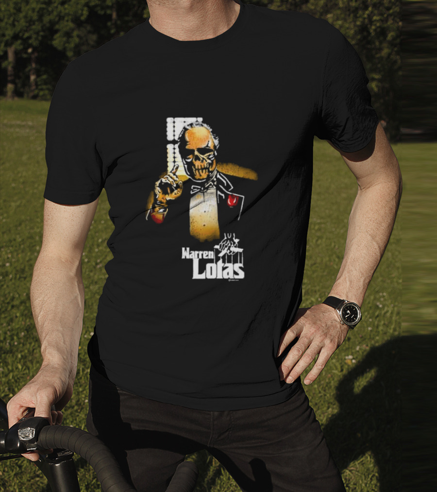 Warren Lotas The Don The Godfather Skeletal Figure Gesture T-Shirt