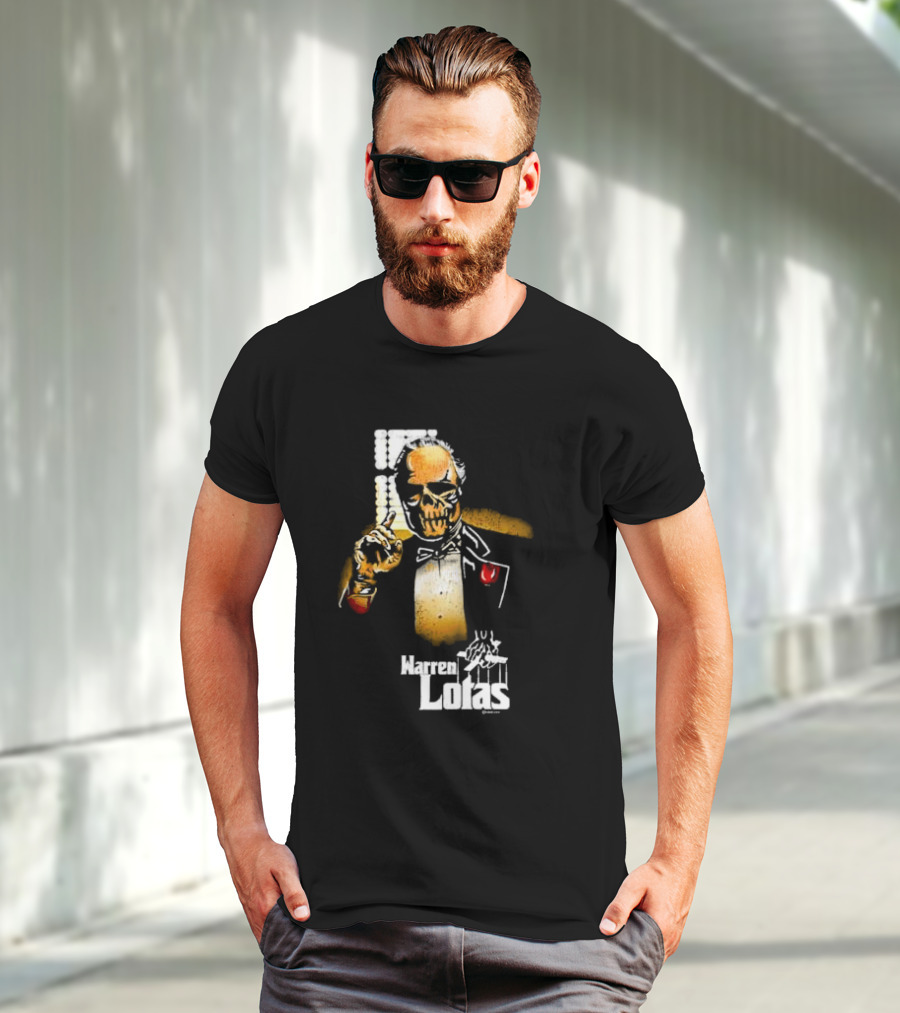Warren Lotas The Don The Godfather Skeletal Figure Gesture T-Shirt