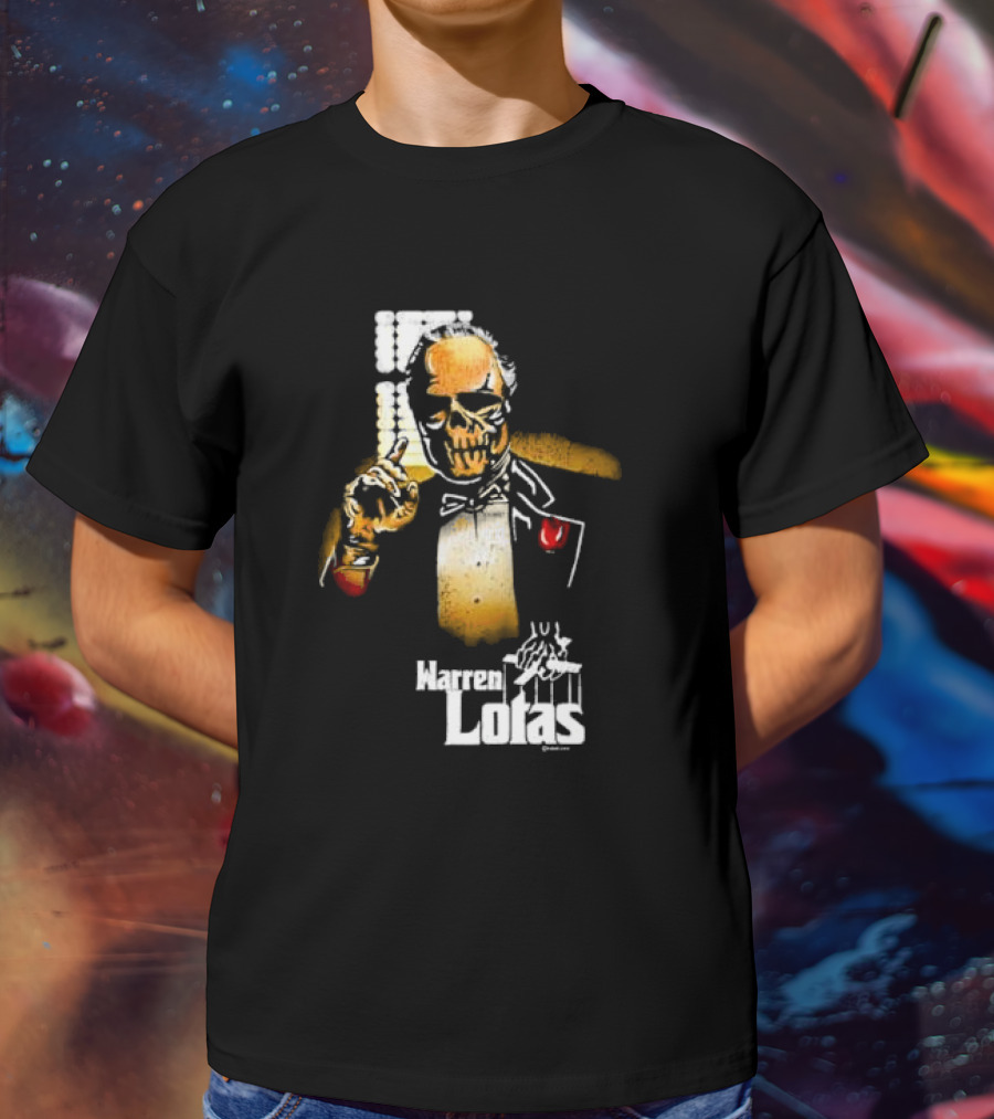 Warren Lotas The Don The Godfather Skeletal Figure Gesture T-Shirt