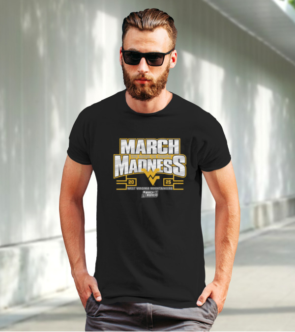 West Virginia Mountaineers 2025 NCAA March Madness The Road To Tampa T-Shirt