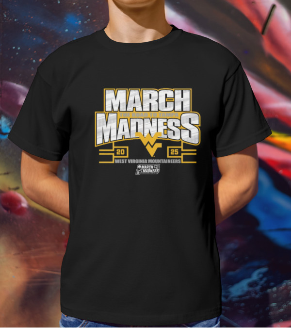 West Virginia Mountaineers 2025 NCAA March Madness The Road To Tampa T-Shirt