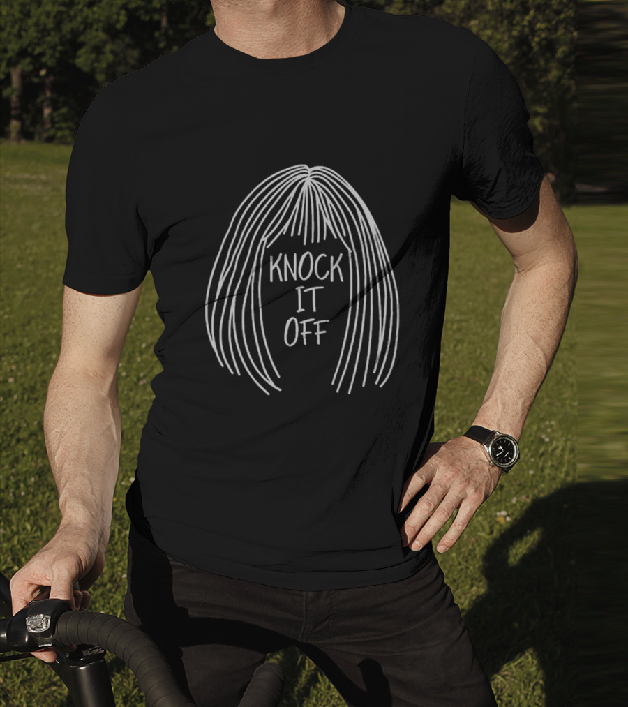 Zachariah Porter Knock It Off Hair Outline T-Shirt
