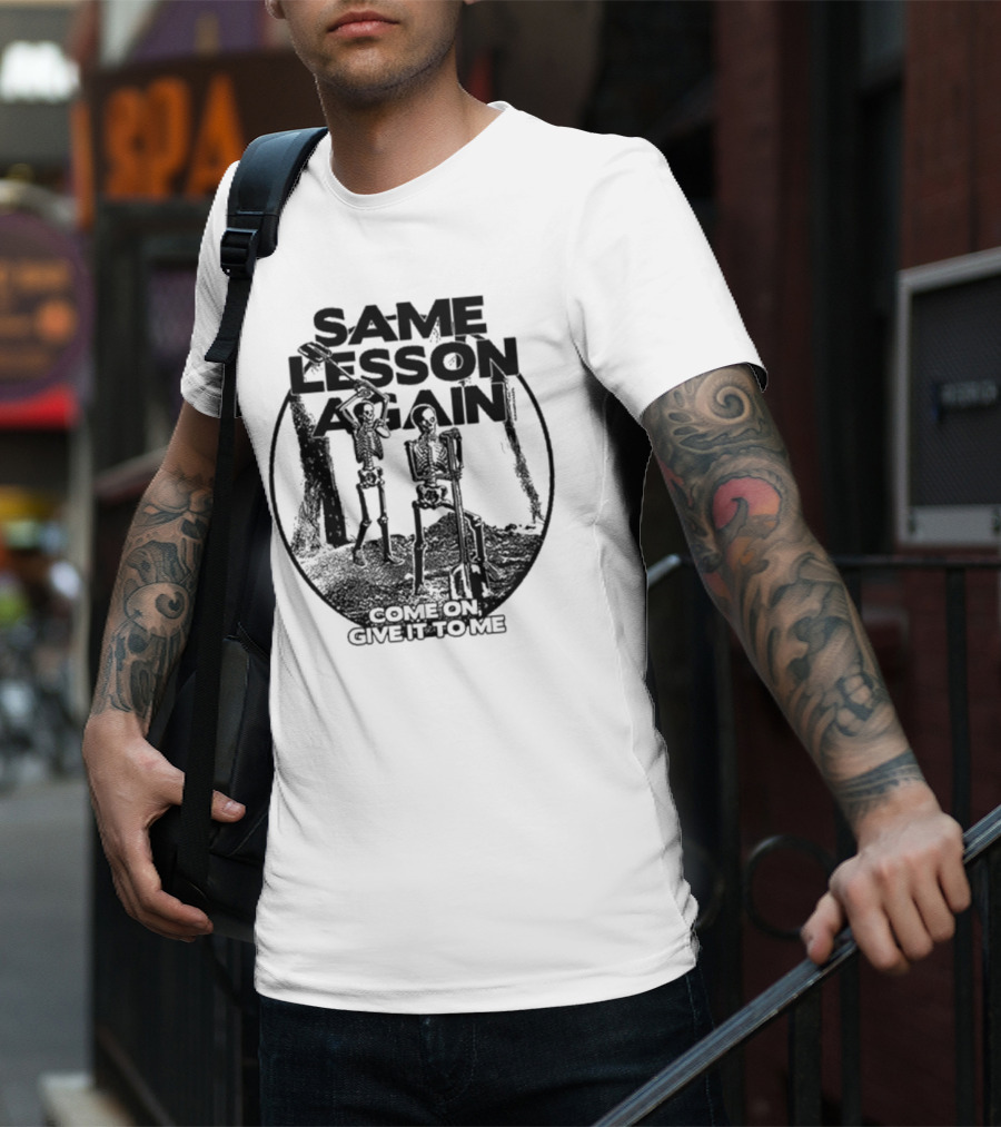 2025 Paramore Same Lesson Again T-Shirt