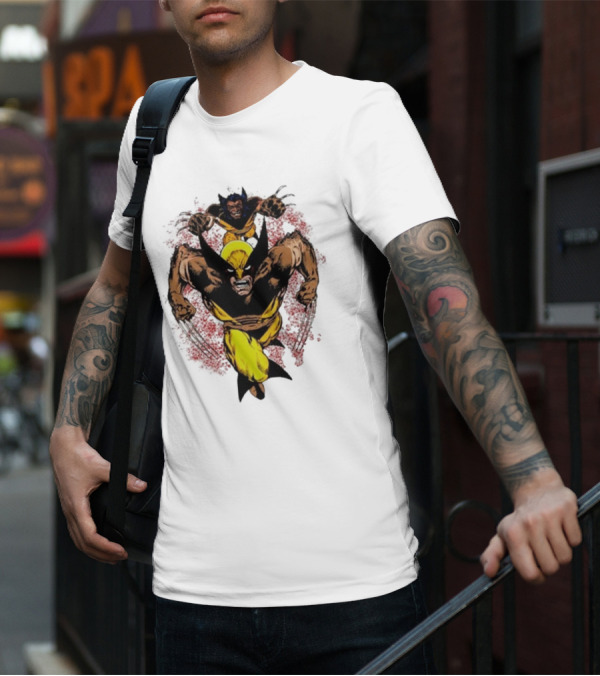 2025 Wolverine And Sabretooth Marvel Ashtro Logan T-Shirt
