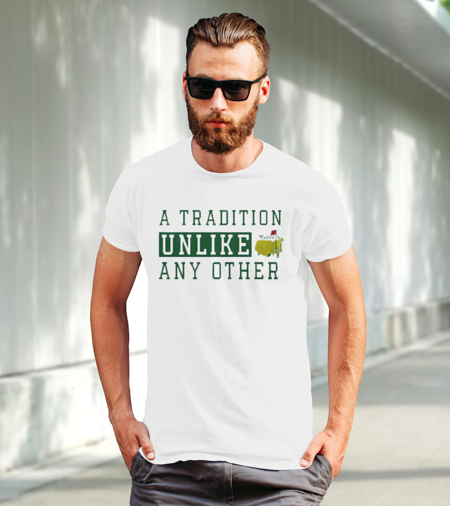 A Tradition Unlike Any Other Masters Golf Tournament Map Symbol T-Shirt