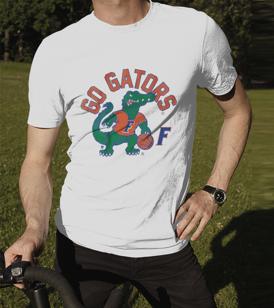 Go Gators Florida Mascot F Basketball T-Shirt