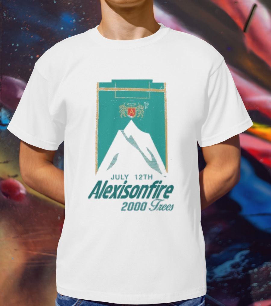 Allotment Trees X Alexisonfire July 12th 2005 Tour T-Shirt