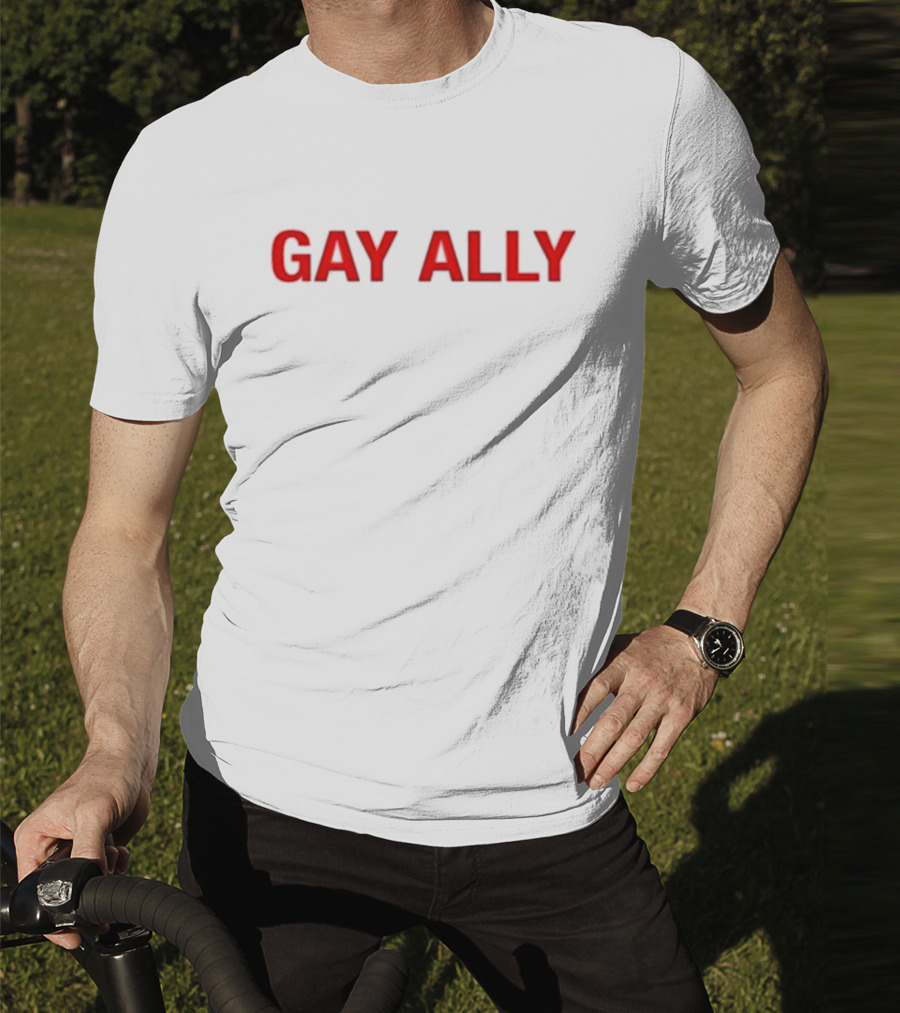 Azealia Banks Gay Ally Red Lettering T-Shirt