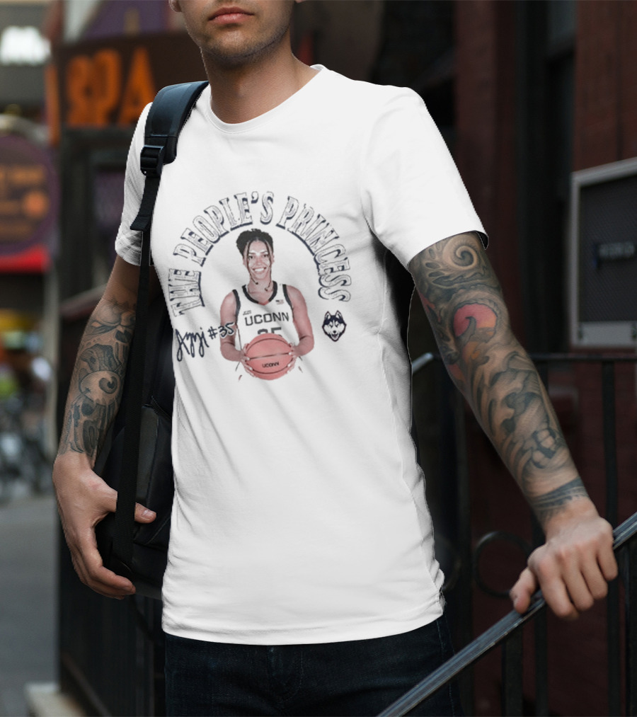 Azzi Fudd UConn Basketball The People's Princess Number 35 T-Shirt