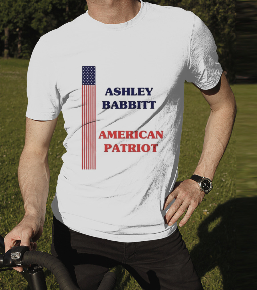 Ashley Babbitt American Patriot Flag Stripe Stars T-Shirt