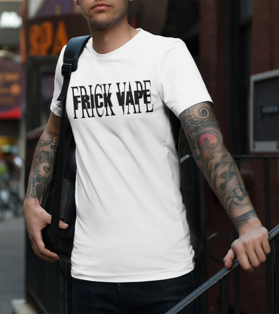 Baylen Levine Toxic Frick Vape Smoking Kills Skateboarding Theme T-Shirt