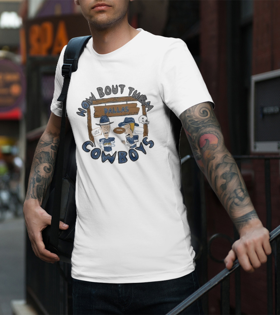 Beavis And Butt-Head Dallas Cowboys How Bout Them Cowboys T-Shirt