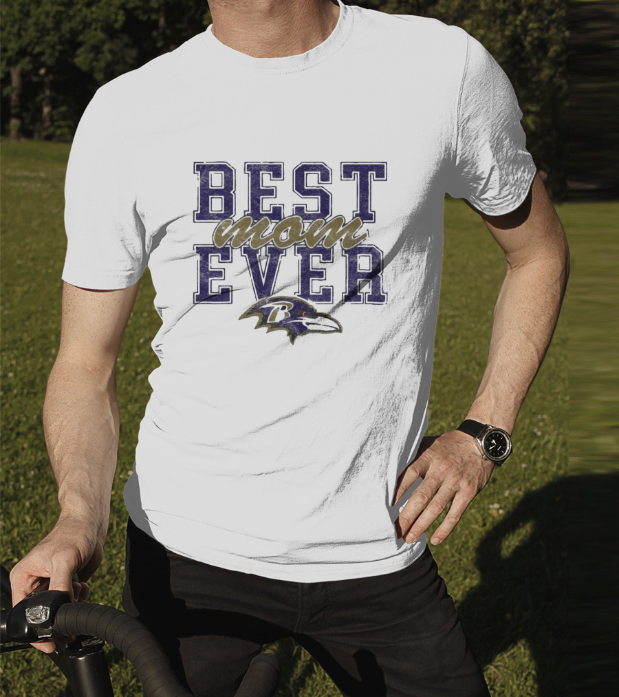 Best Mom Ever Baltimore Ravens T-Shirt