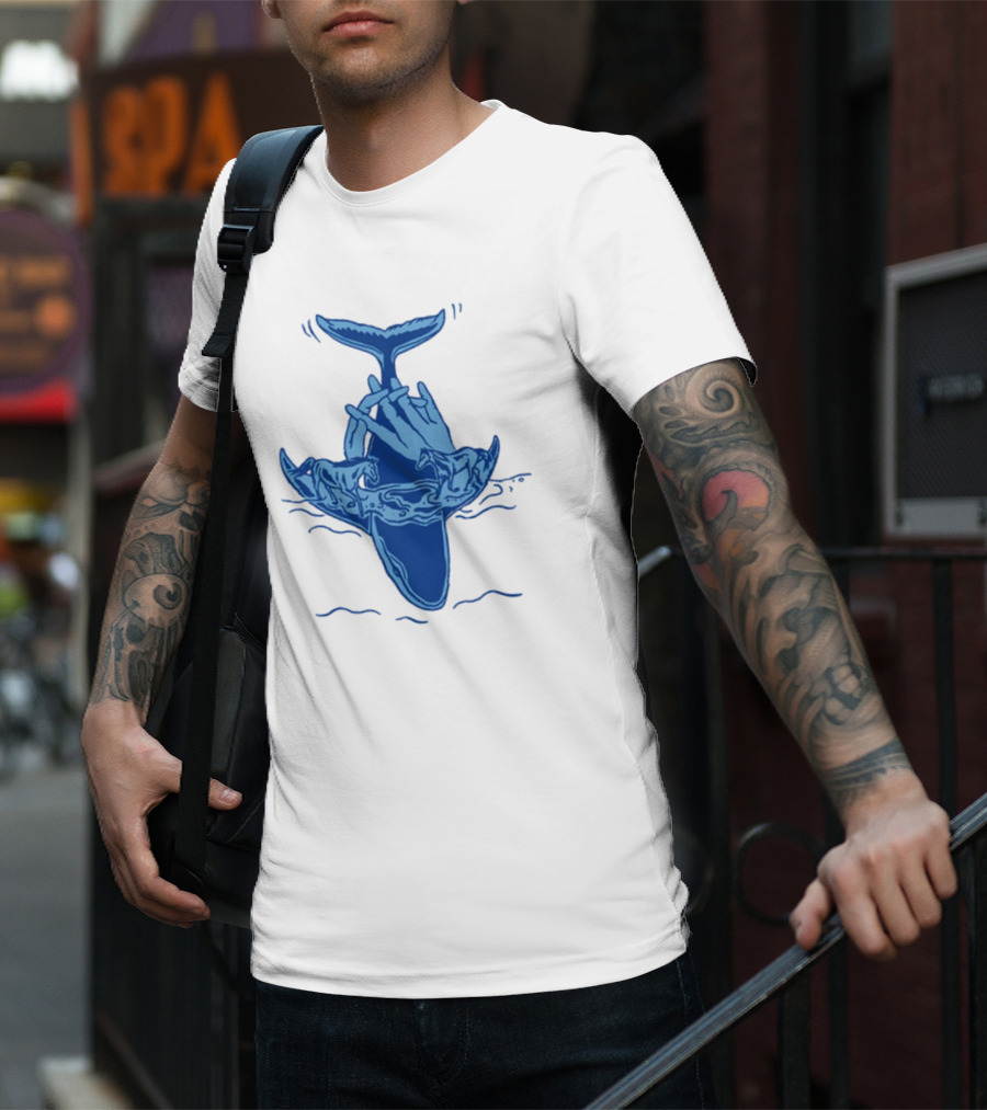 Billie Marten Whale With Hands And Horses T-Shirt