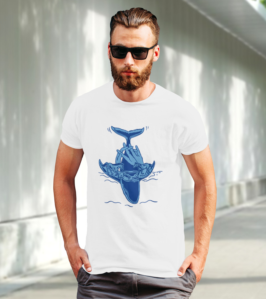 Billie Marten Whale With Hands And Horses T-Shirt