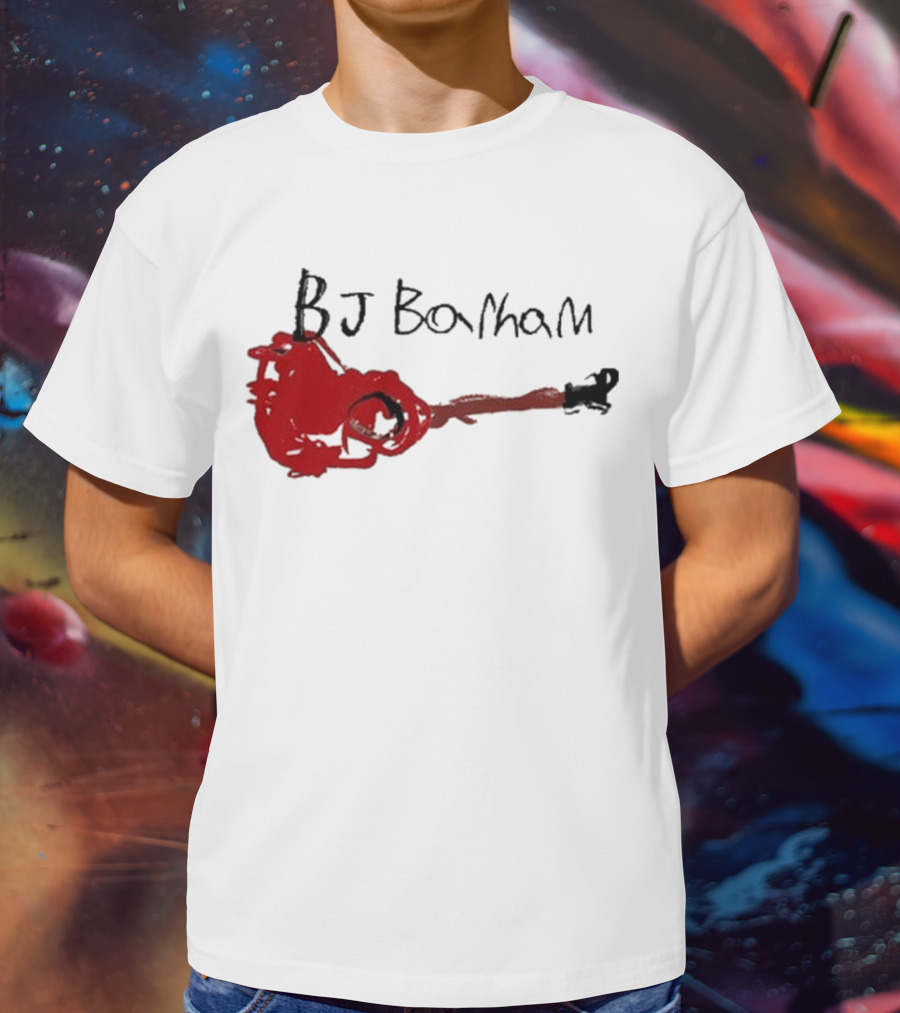 BJ Barham Red Guitar Pearl 2025 T-Shirt