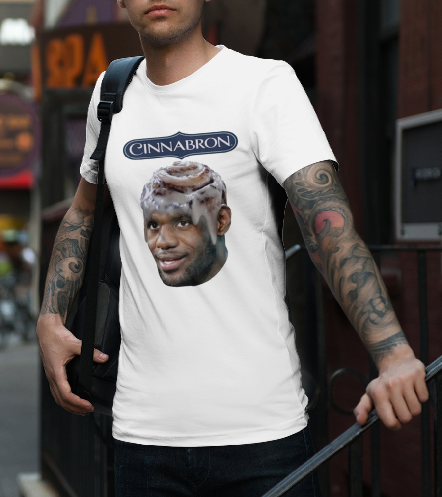 Boughettos Cinnabron Cinnamon Roll Parody T-Shirt