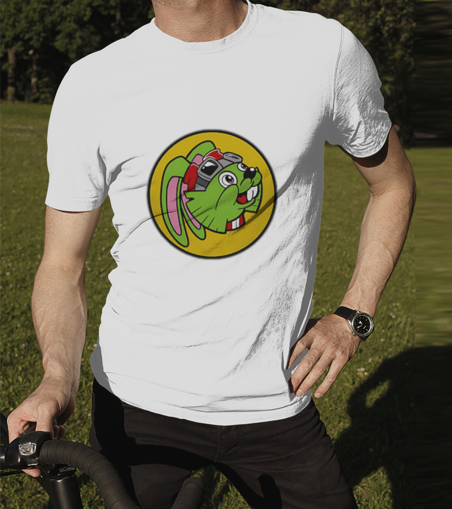 Bucky O’Hare Buc-ee’s Collaboration Featuring Iconic Green Rabbit With Goggles T-Shirt