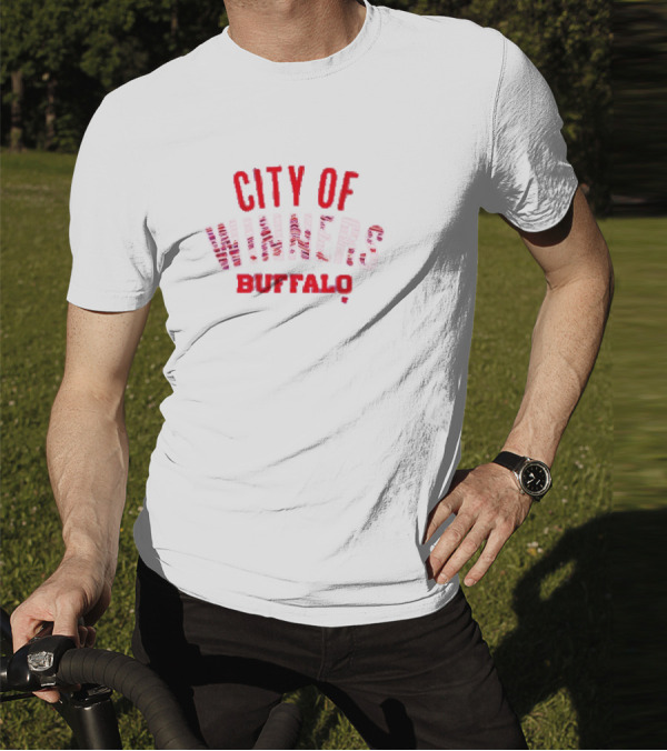 Buffalo City Of Winners Football T-Shirt