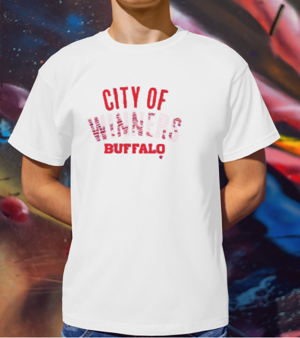 Buffalo City Of Winners Football T-Shirt