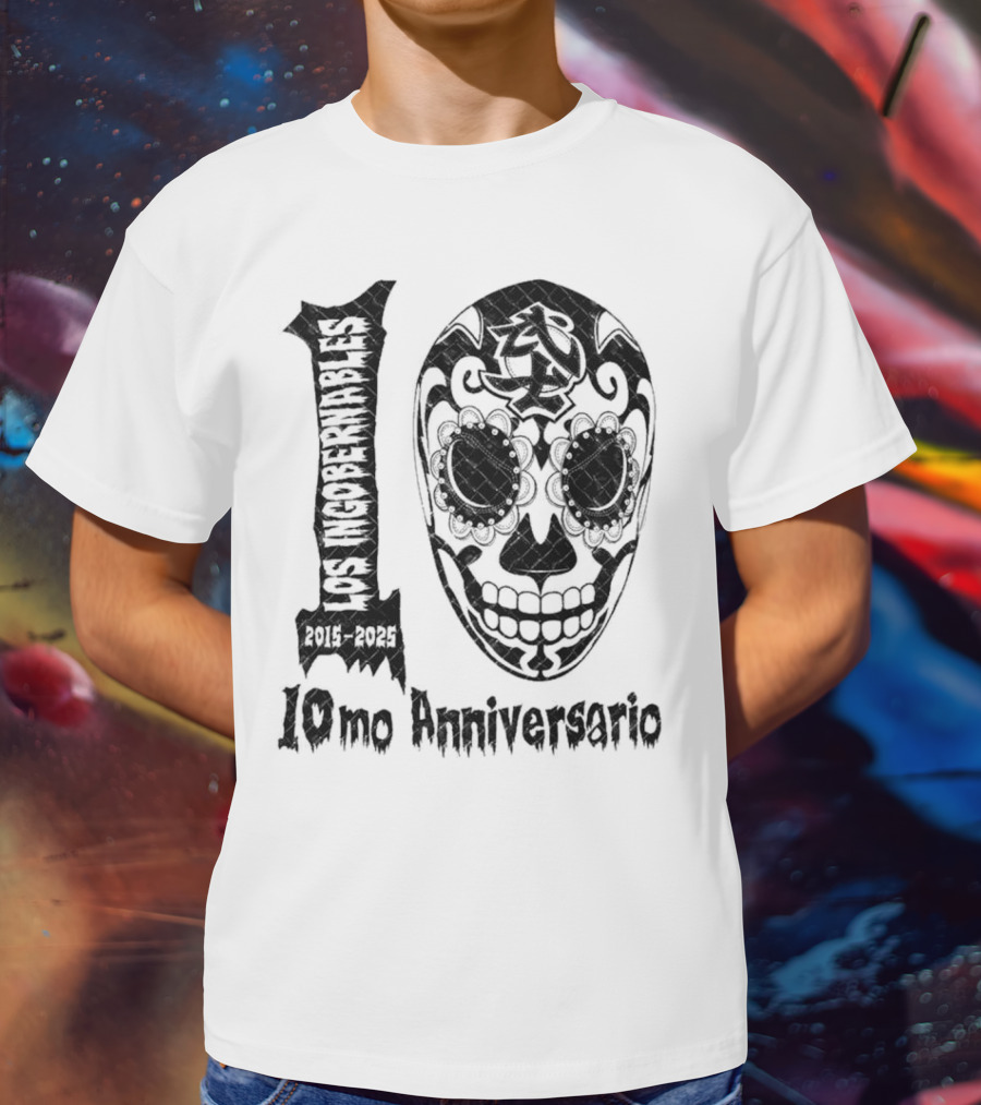 Los Ingobernables 10mo Aniversario BUSHI X LIJ 2025 T-Shirt