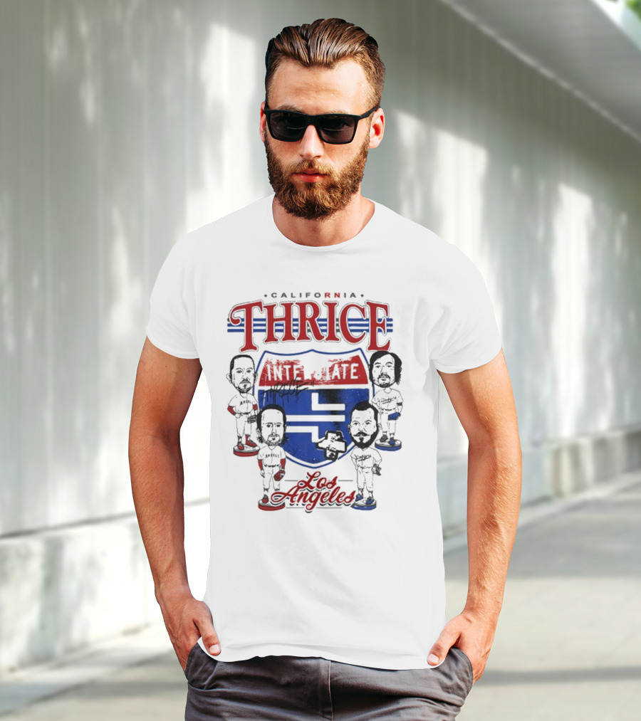 California Los Angeles Thrice Intélztate T-Shirt
