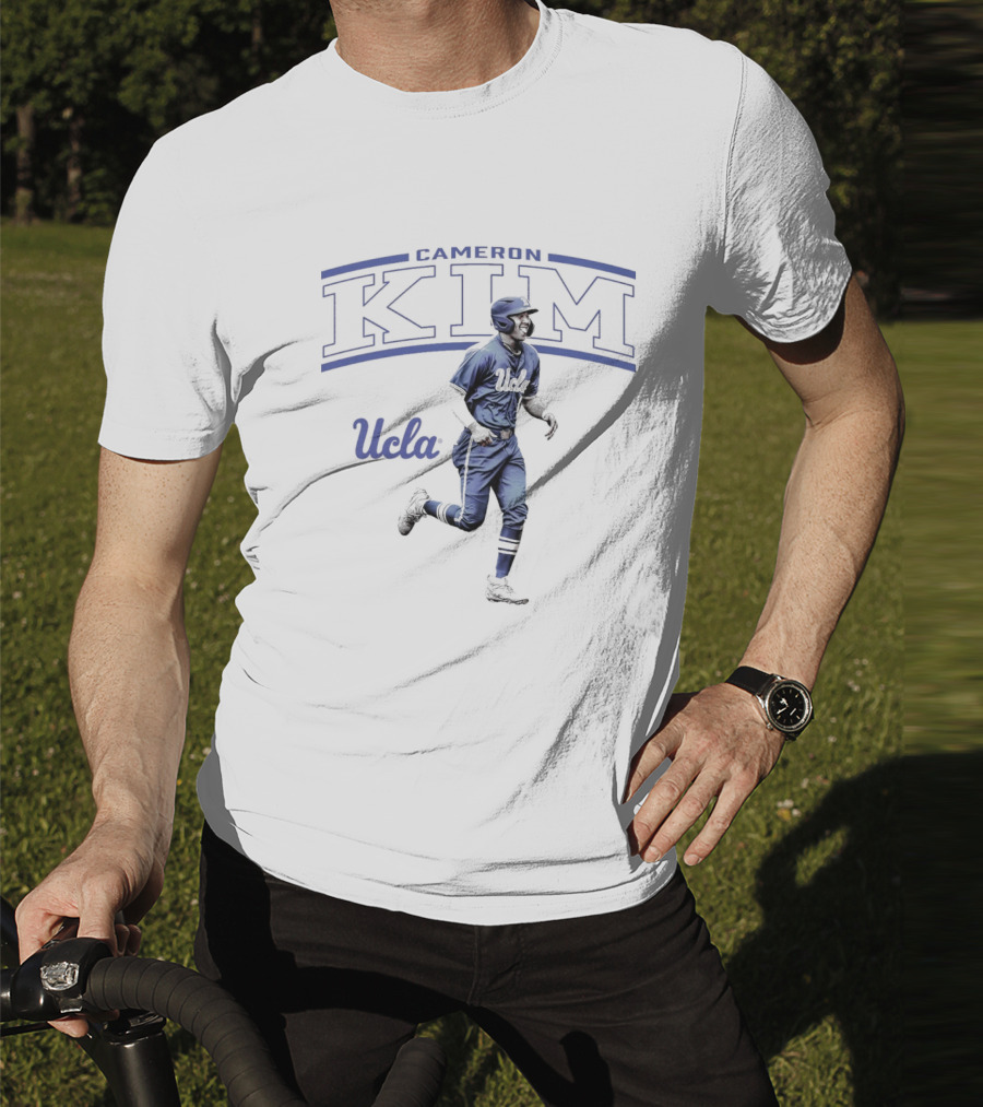 Cameron Kim UCLA Bruins Baseball 2025 NCAA Big Ten Conference T-Shirt