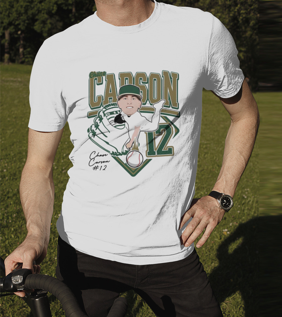 Chase Carson Baseball 2025 Pitcher 12 T-Shirt