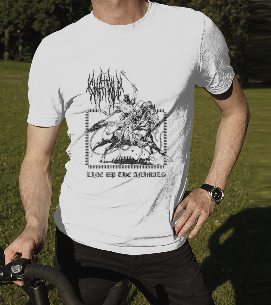 Chat Pile Line Up Looking Out For You Line Up The Animals T-Shirt
