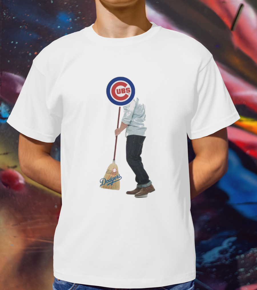 Chicago Cubs Sweeping Los Angeles Dodgers Meme T-Shirt