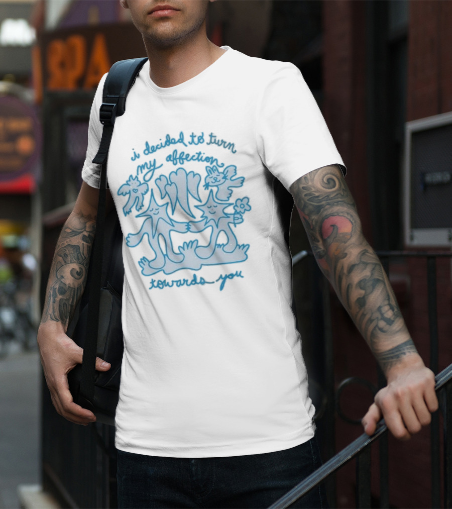 Cavetown I Decided To Turn My Affection Towards You Whimsical Characters And Hearts T-Shirt
