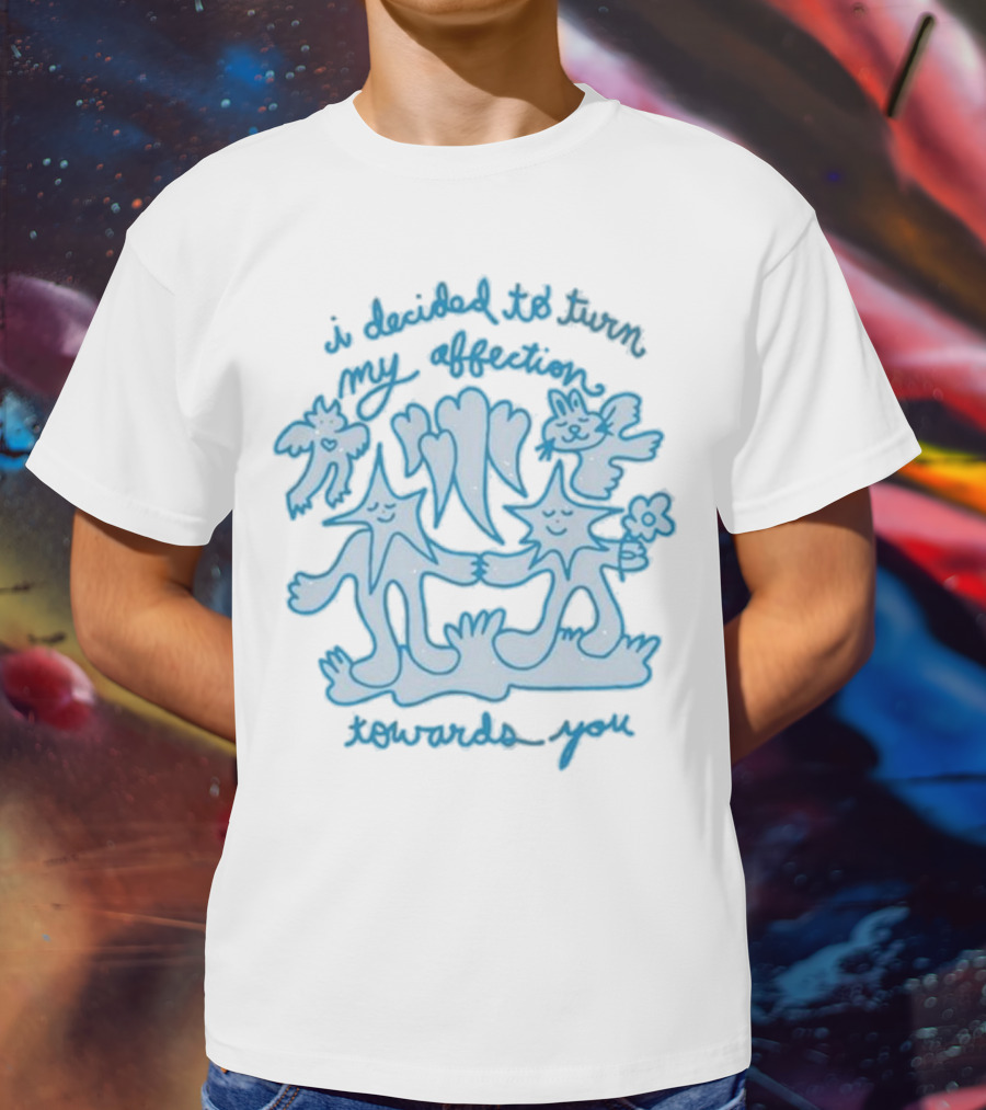 Cavetown I Decided To Turn My Affection Towards You Whimsical Characters And Hearts T-Shirt