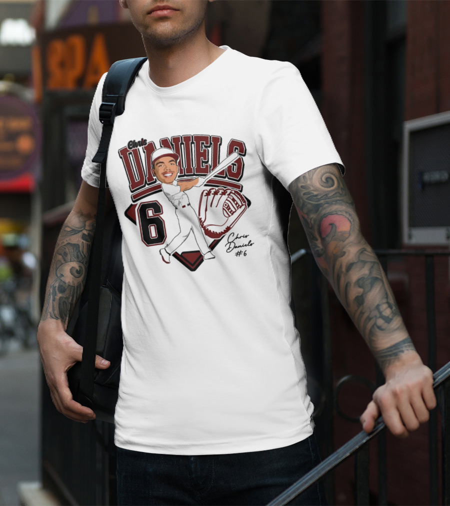 Daniels 6 Baseball Chris 2025 T-Shirt