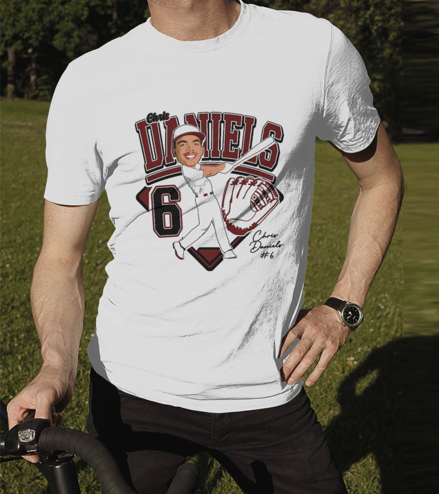 Daniels 6 Baseball Chris 2025 T-Shirt
