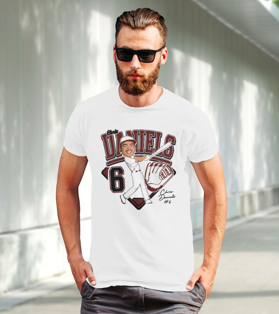 Daniels 6 Baseball Chris 2025 T-Shirt