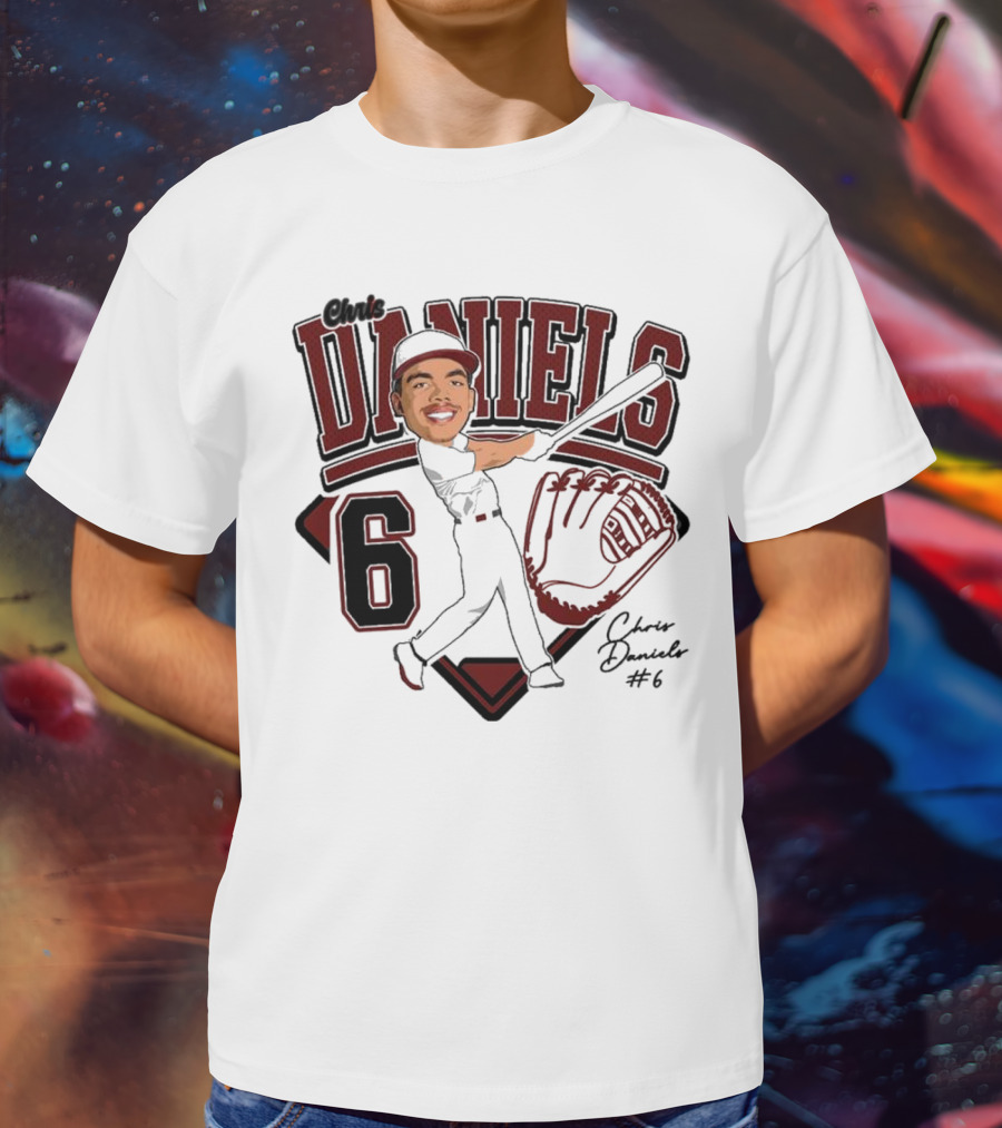 Daniels 6 Baseball Chris 2025 T-Shirt