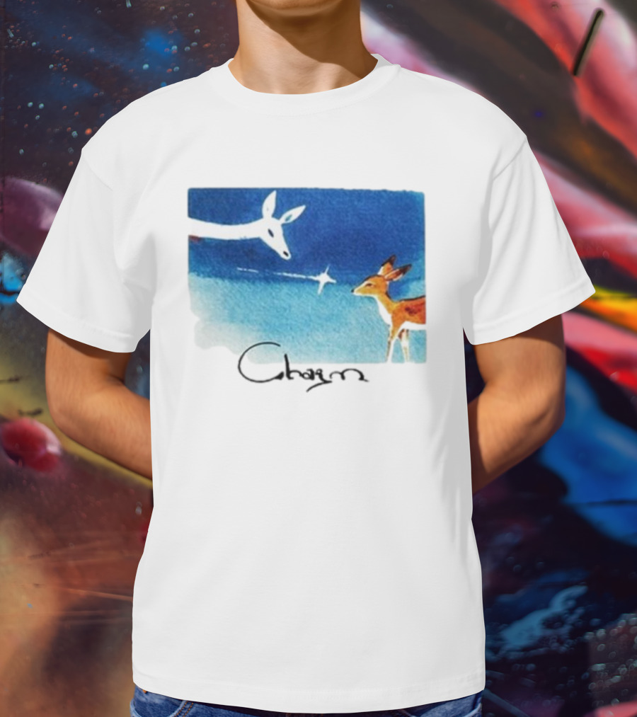 Clairo Charm Deer Artwork Benefit T-Shirt