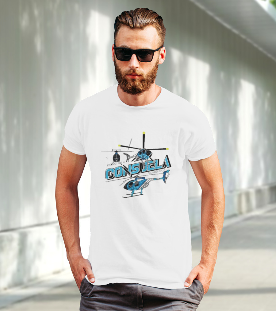 Cleetus Consuela Helicopter 2025 Consuela Go Fast Eat Ass T-Shirt