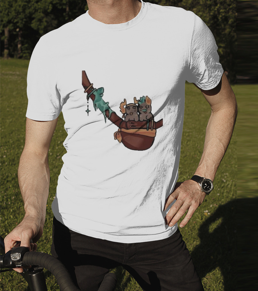 Coilpunk Steam Coil Phighting In A Bag Wizard Staff Adventure T-Shirt