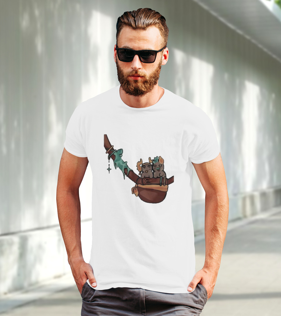 Coilpunk Steam Coil Phighting In A Bag Wizard Staff Adventure T-Shirt