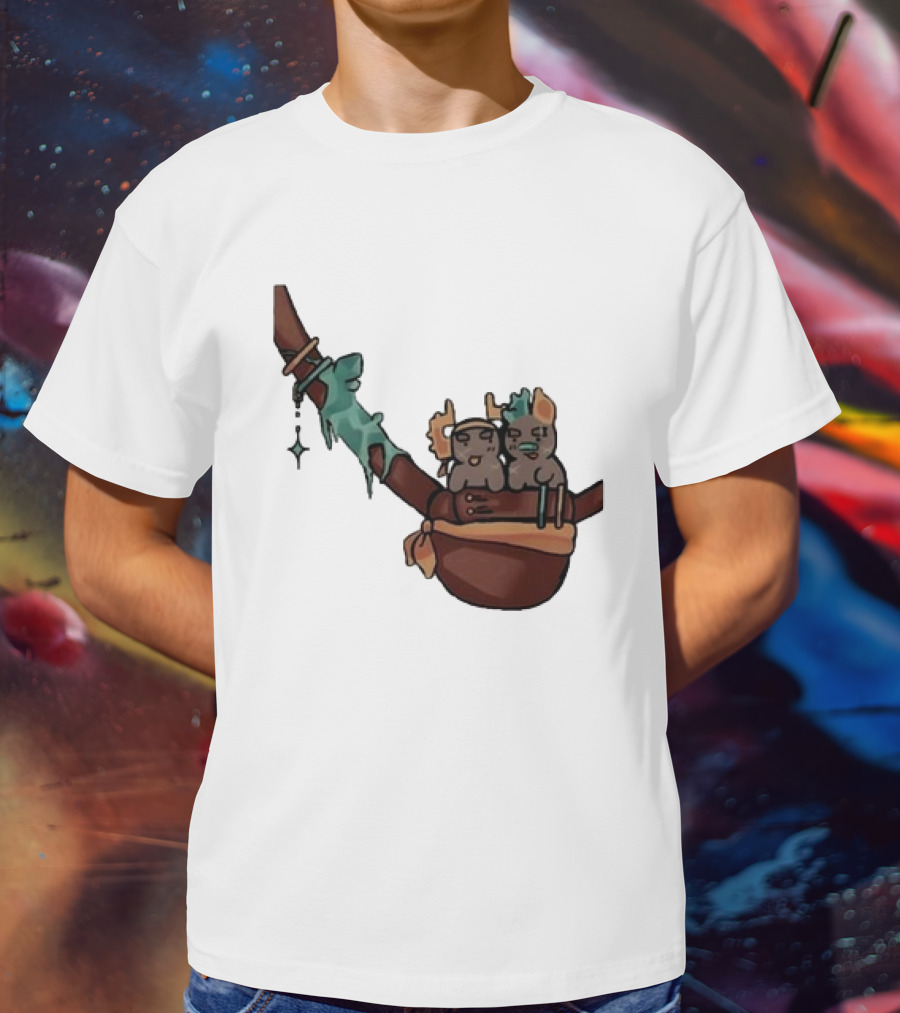 Coilpunk Steam Coil Phighting In A Bag Wizard Staff Adventure T-Shirt