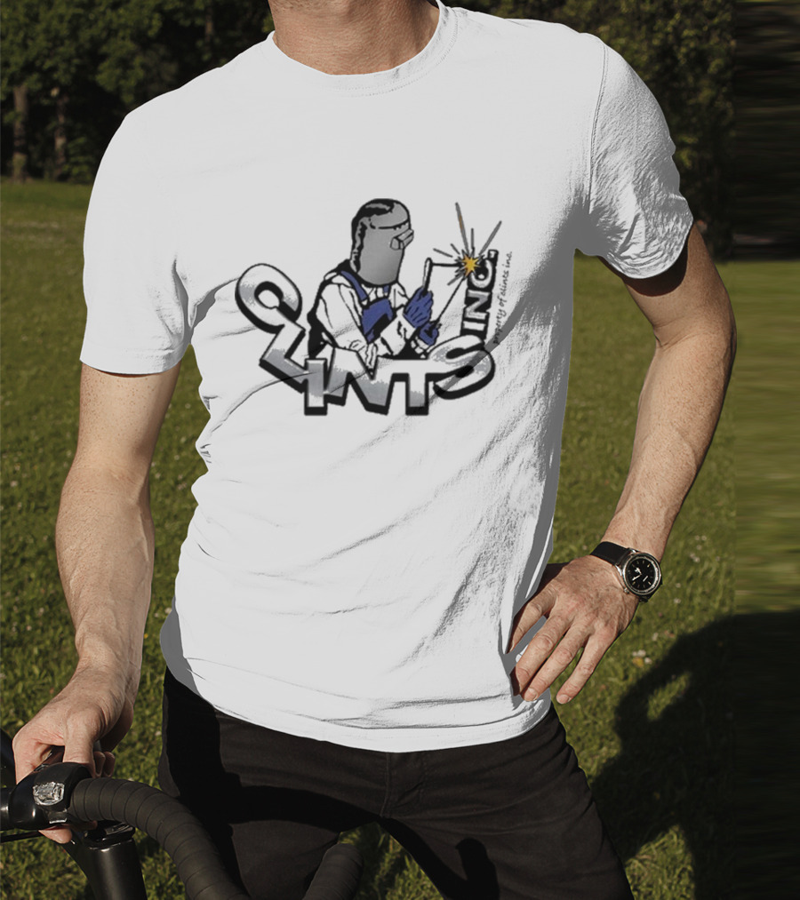 Clintsinc Mechanic Welding Torch Iconic Character T-Shirt