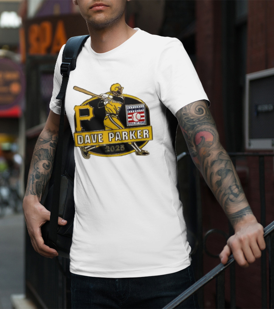 Dave Parker Pittsburgh Pirates National Baseball Hall Of Fame 2025 T-Shirt