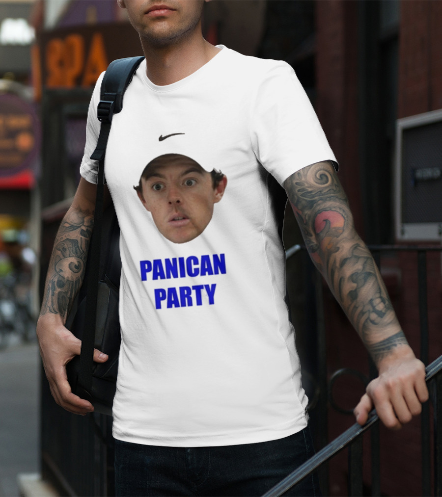 Dave Portnoy Panican Party Rory McIlroy Edition T-Shirt