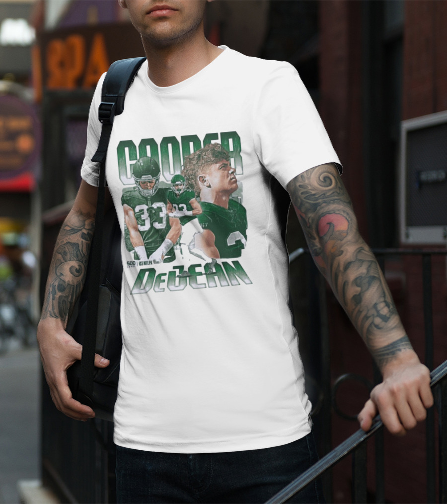 Cooper DeJean NFLPA 33 Vintage Style T-Shirt